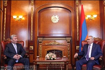 President of the National Assembly Receives the Ambassador of Kazakhstan