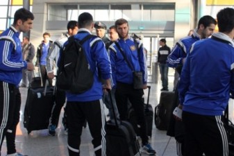 Сборная Армении по футболу отбыла в Албанию