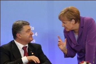 Порошенко и Меркель обсудили минские соглашения и ввод миротворцев на Украину