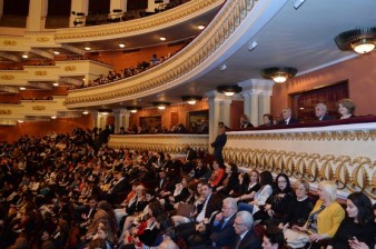 President attends Vladimir Spivakov’s concert devoted to Armenian Genocide Centennial