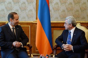 President Sargsyan receives outgoing Argentine Ambassador