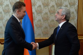 Миллер: «Газпром» готов в предусмотренные сроки реализовать в Армении все задачи