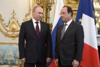 В Кремле не исключают контактов Путина и Олланда в Ереване