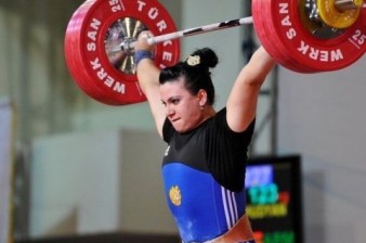 Рипсиме Хуршудян завоевала малую бронзу на Чемпионате Европы по тяжелой атлетике