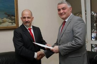 Deputy Foreign Minister Ashot Hovakimian received newly-appointed Ambassador of Argentina
