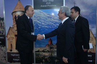 Armenian president meets with speaker of Syrian People’s Council Mohammad Jihad al-Laham