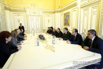 Премьер-министр Армении встретился с председателем Народного Собрания Сирии