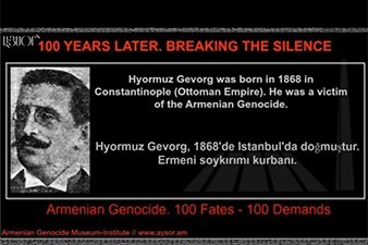 Armenian Genocide. “100 years later: Breaking the Silence”. 100 fates - 100 demands