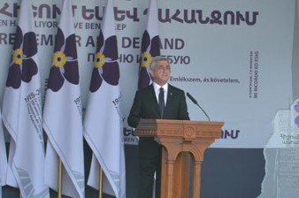Serzh Sargsyan: I refuse to believe that history controls our destiny