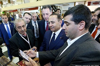 PM Visits Made in Armenia Expo