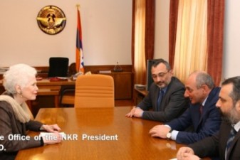 Президент Нагорного Карабаха принял правнучку Генри Моргентау