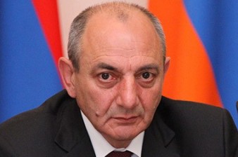 President Sahakyan attends military maneuvers in south of Artsakh