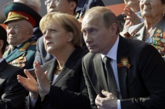 Меркель вместе с Путиным отметит окончание войны