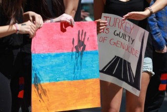 Students stage ‘die-in’ to commemorate 1915 Armenian Genocide