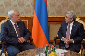 Президент Армении и губернатор Санкт-Петербурга обсудили перспективы децентрализованного сотрудничества