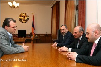 Bako Sahakyan received a group of members of the European Parliament, Austrian, Spanish, the Basque Country and German parliaments