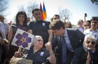 Montrealers march to mark centennial of Armenian Genocide