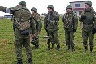 Российские военные проведут тренировку в Армении