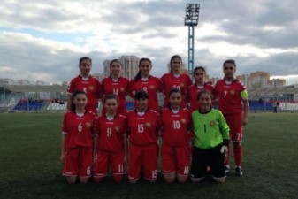 Armenian women’s U-17 team loses to Belarus