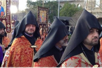 Primate participated in the Canonization Service of the Martyrs of the Armenian Genocide