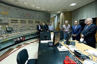 Վարչապետն այցելել է Հայաստանի ատոմային էլեկտրակայան