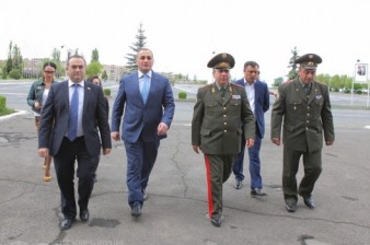 Visit of the NA Standing Committee to Vazgen Sargsyan Military Institute