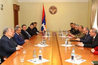 Karabakh President hosts Pan-Armenian Games' Committee members