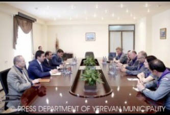 Yerevan Mayor receives World Organization of the Scout Movement delegation