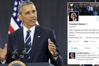Obama joins Twitter