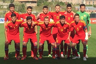 Юношеская сборная Армении по футболу обыграла команду Литвы