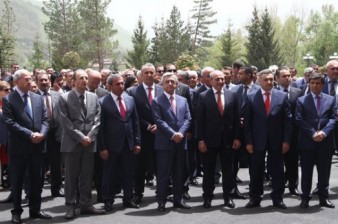 Armenian President attends opening of Hyatt Place hotel in Jermuk