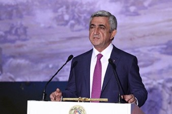 Armenian President: May 28 is glorious example of heroic defense of people’s right to life