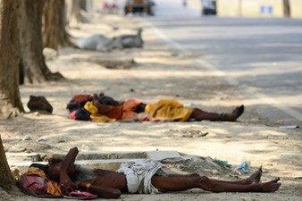 Հնդկաստանում շոգ եղանակը շարունակում է մոլեգնել