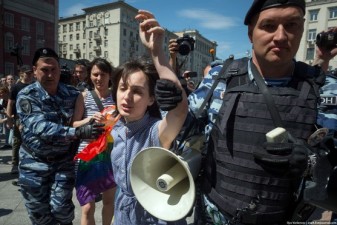 Полиция Москвы задержала до 20 человек на гей-прайде