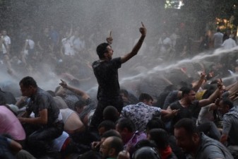 Armenia protests escalate after police turn on demonstrators. The Guardian
