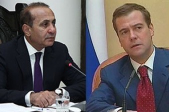 Состоялся телефонный разговор глав правительств Армении и России