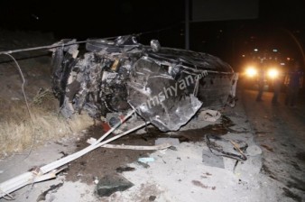 Վթար՝ Երևան-Աշտարակ ճանապարհին. 23-ամյա վարորդը մահացել է