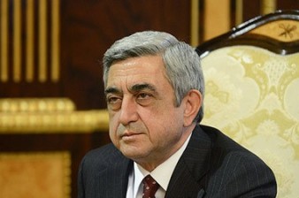Serzh Sargsyan congratulates Americans on Independence Day