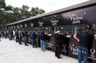 Fans hospitalized in Tbilisi trying to buy UEFA Super Cup tickets