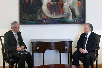Armenian FM hosts newly appointed German ambassador