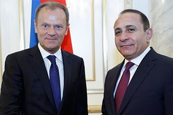 Armenia PM and European Council chief confer on cooperation