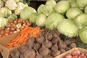 Из Армении экспортировано более 47 тыс. тонн свежих фруктов и овощей