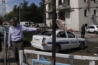 В Турции у здания полицейского участка произошел взрыв