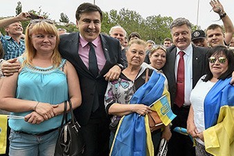 Украинцы начали сбор подписей за назначение Саакашвили премьер-министром