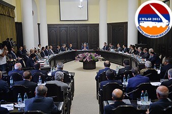 Президент Армении созвал условное заседание правительства в рамках учений «Шант 2015»