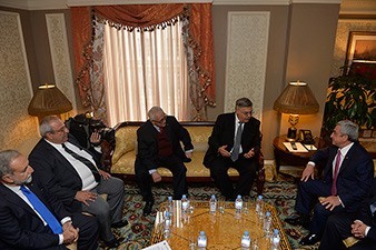 Президент Армении в Вашингтоне провел встречи с представителями армянских организаций и общины