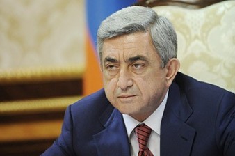 Президент Армении направил соболезнования Бараку Обаме