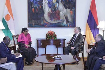Главы МИД Армении и Нигера обсудили сотрудничество в рамках международных организаций