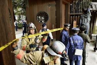 В храме павших воинов в Токио произошел взрыв самодельной бомбы