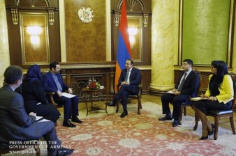 Վարչապետն ու Իրանի դեսպանը քննարկել են հայ-իրանական տնտեսական համագործակցությունը
